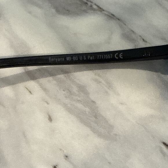 Authentic Maui Jim MJ-412 - 02 Polarized Wrap Sport Sunglasses Men Pre-Owned - Picture 8 of 9